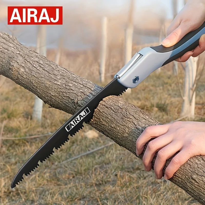 Airaj Klapp säge Holz bearbeitung Klapp säge Multifunktion schneiden Holz scharf Camping Garten Stanz Säge Baum Chopper Messer Hand